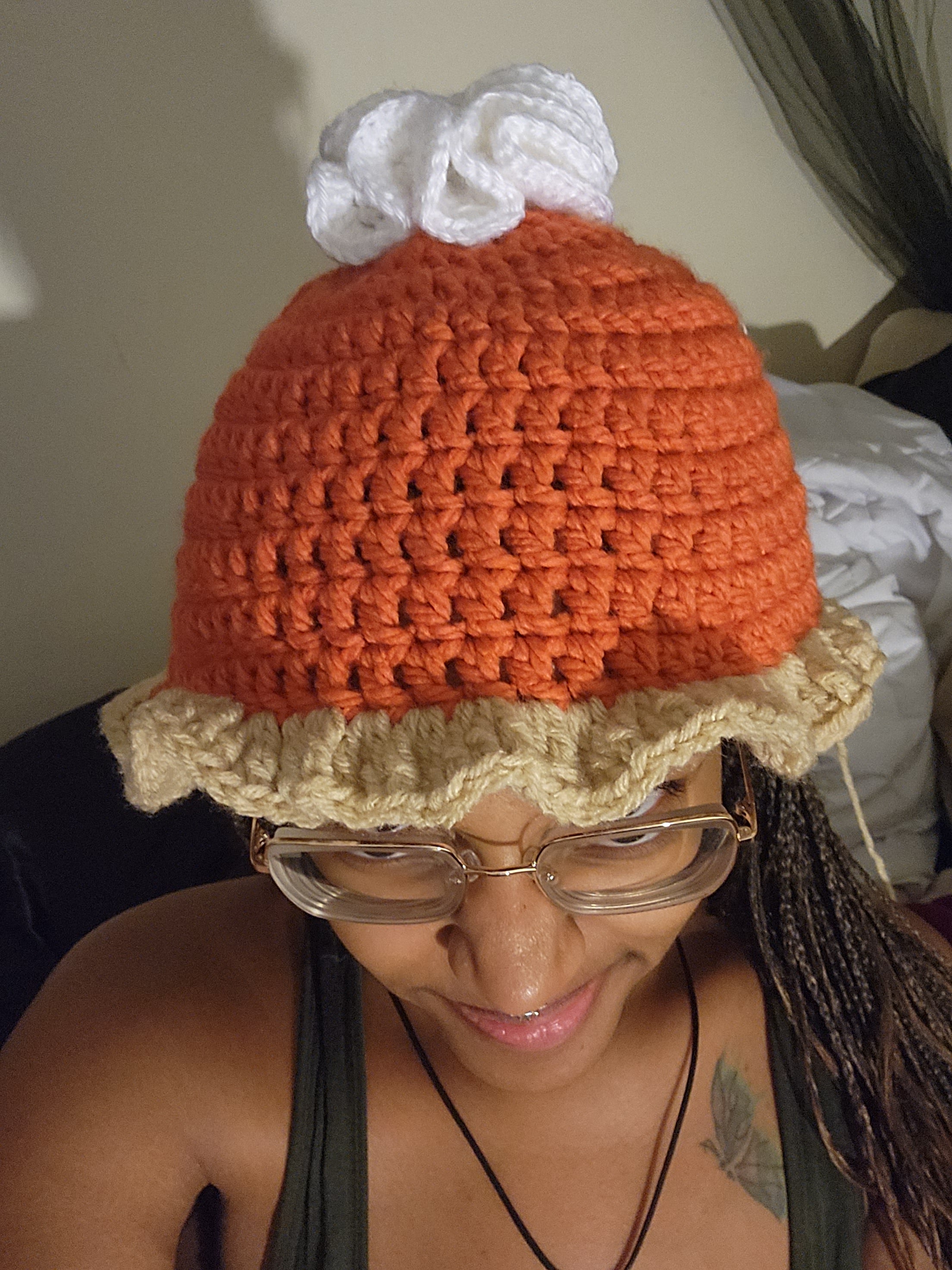 Sweet potato pie hat